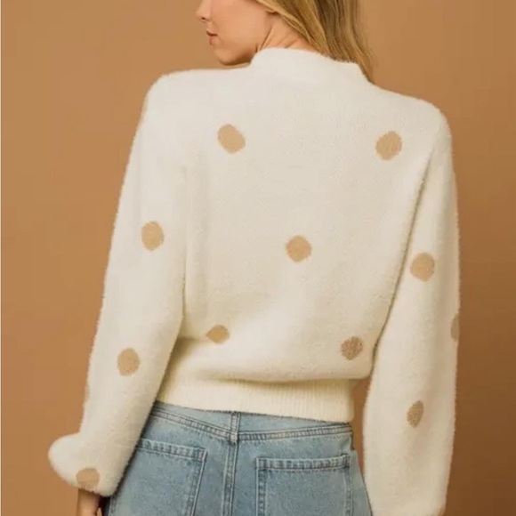 Pretty in Polka Dots Sweater - Picture 3 of 3